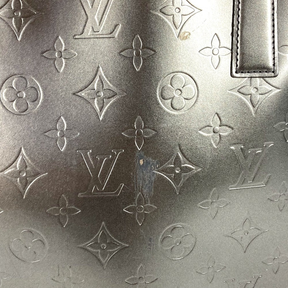 LOUIS VUITTON M55112 Monogram Matte Stockton Tote Bag Shoulder Bag Monogram Matte Leather Women's Black