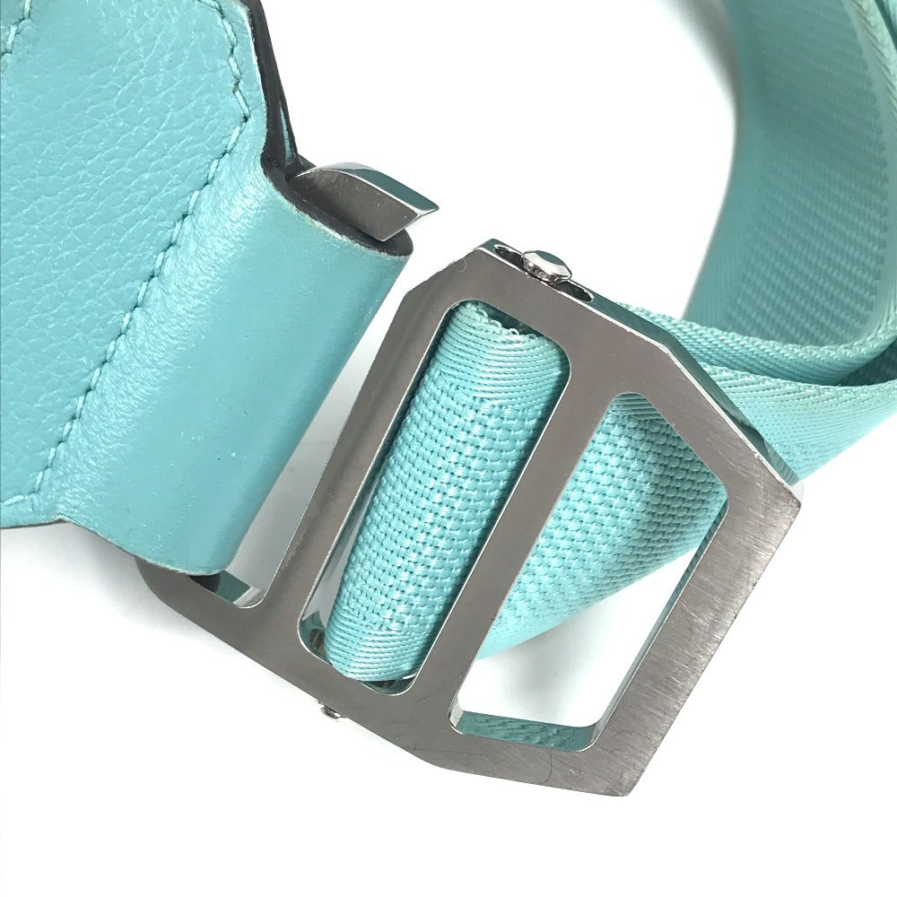 HERMES Shoulder Bag City Slide Cross PM Waist Bag Bag Belt Bag Cross Body Bag Evercolor Men's Blue Atoll Blue