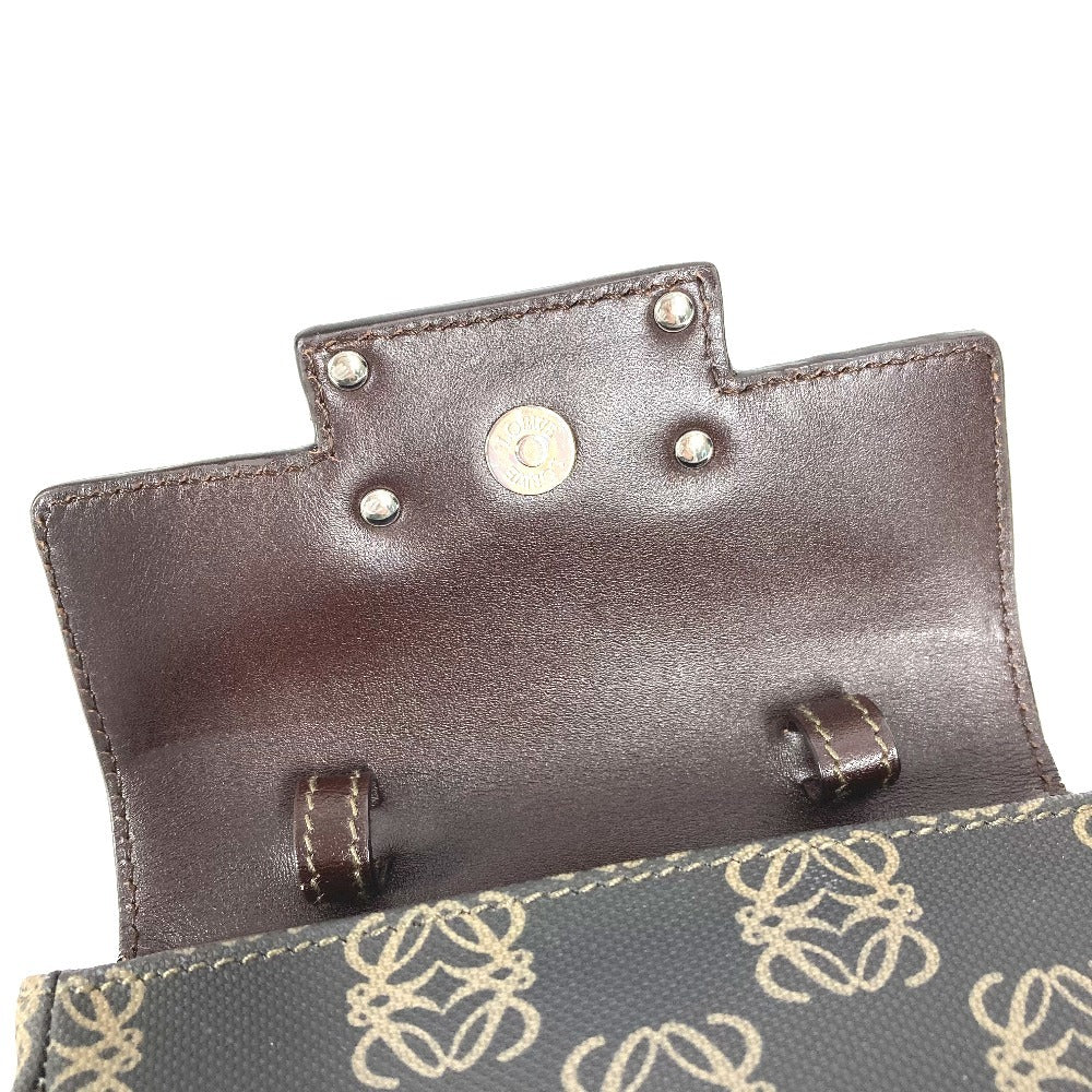 LOEWE Bum Bag Body Bag Anagram Logo Pouch Only Waist Bag Bag Belt Bag Cross Pouch PVC/Leather Unisex Brown