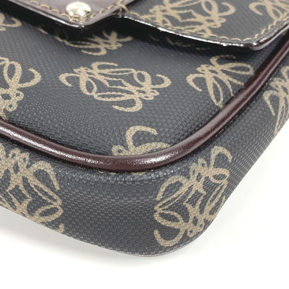 LOEWE Bum Bag Body Bag Anagram Logo Pouch Only Waist Bag Bag Belt Bag Cross Pouch PVC/Leather Unisex Brown