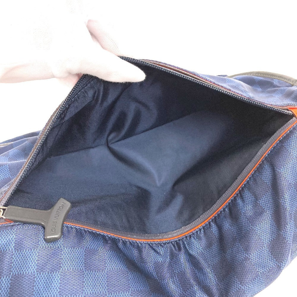 LOUIS VUITTON N41240 Damier Challenge Messenger Bag Messenger Bag Crossbody Bag Shoulder Bag Leather/Nylon Unisex Navy