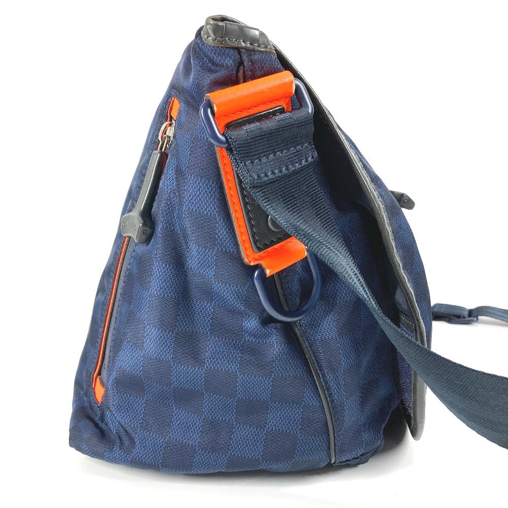 LOUIS VUITTON N41240 Damier Challenge Messenger Bag Messenger Bag Crossbody Bag Shoulder Bag Leather/Nylon Unisex Navy