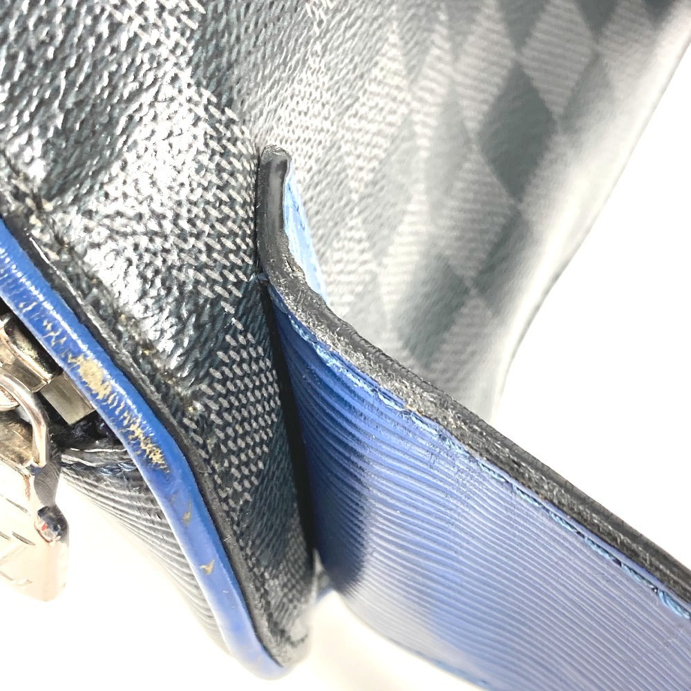 LOUIS VUITTON M51464 Damier Graphite Epi Bum Bag Waist Bag Bag Belt Bag Cross Body Bag Damier Graphite Canvas Unisex Navy