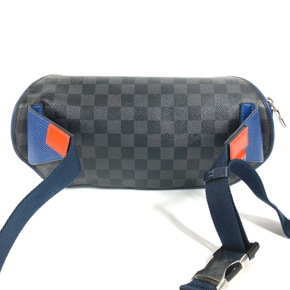 LOUIS VUITTON M51464 Damier Graphite Epi Bum Bag Waist Bag Bag Belt Bag Cross Body Bag Damier Graphite Canvas Unisex Navy