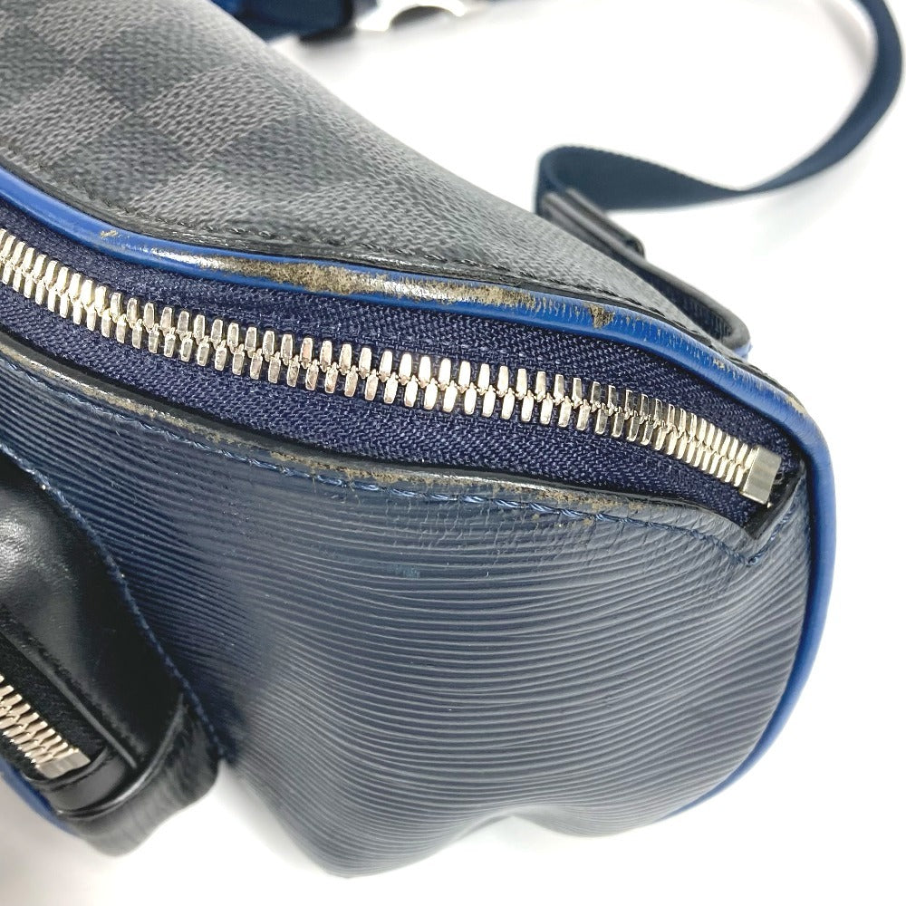 LOUIS VUITTON M51464 Damier Graphite Epi Bum Bag Waist Bag Bag Belt Bag Cross Body Bag Damier Graphite Canvas Unisex Navy