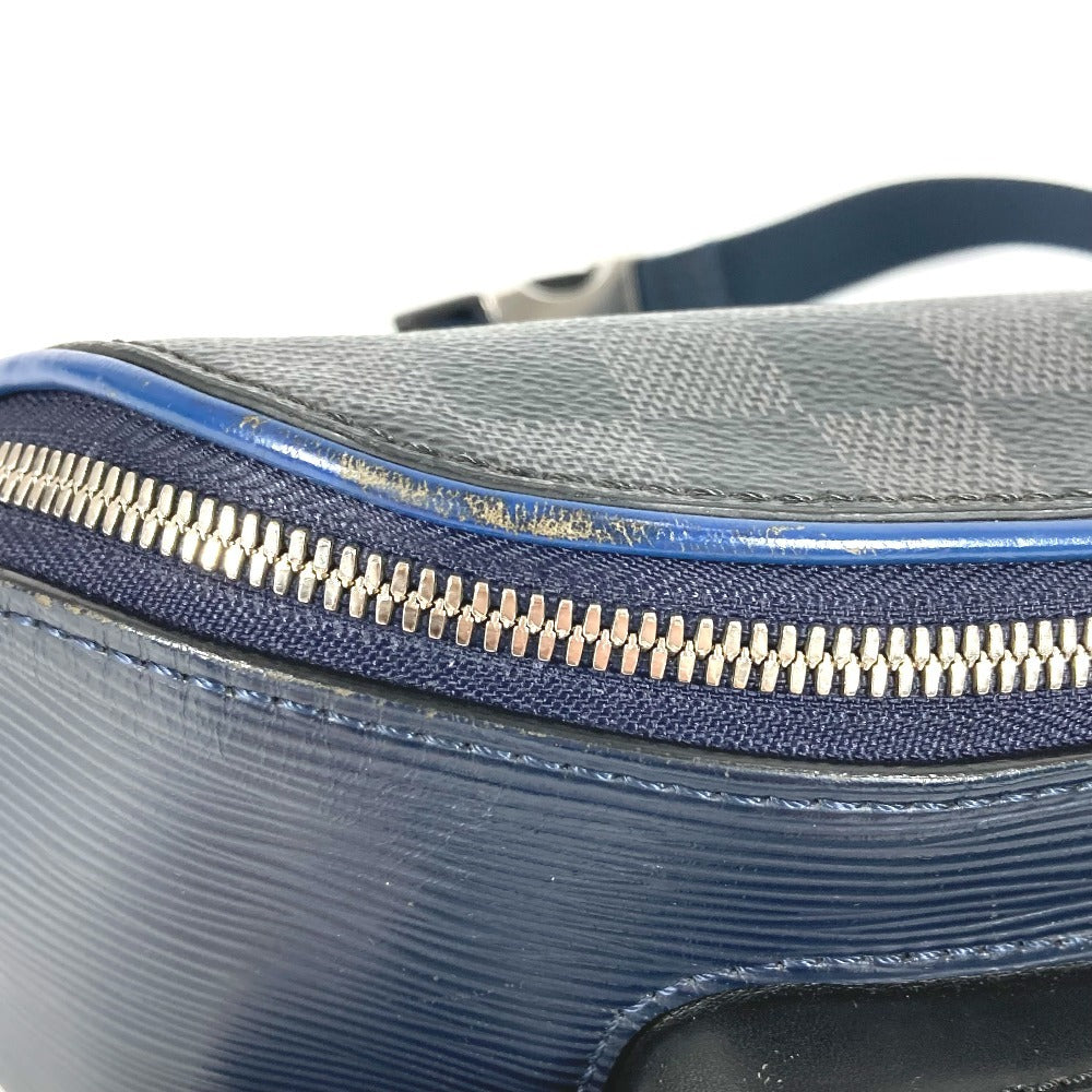 LOUIS VUITTON M51464 Damier Graphite Epi Bum Bag Waist Bag Bag Belt Bag Cross Body Bag Damier Graphite Canvas Unisex Navy