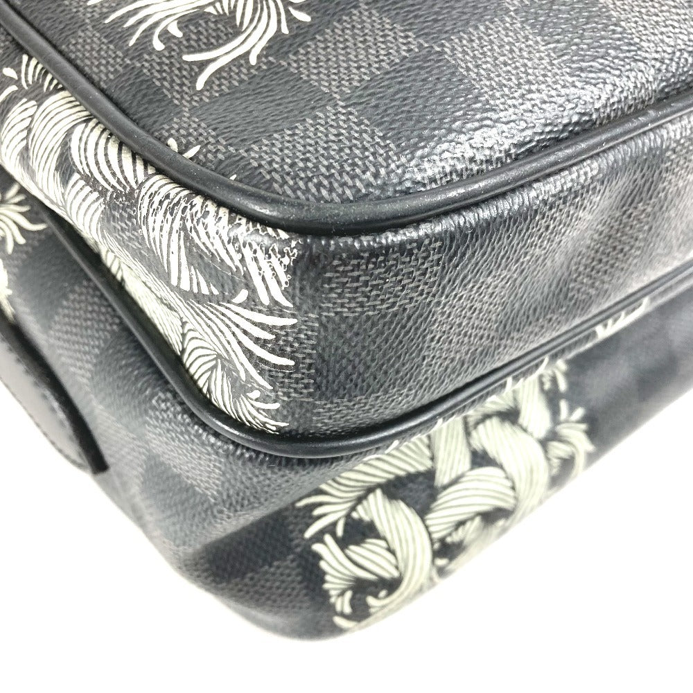 루이비통 N41572 다미에 그라파이트 크리스토퍼 네메스 나일 PM 나일 PM 백 크로스바디 숄더백 다미에 그라파이트 캔버스 유니섹스 블랙