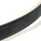 HERMES Bicolor H Belt Logo Accessory Buckle Belt Leather Unisex Black