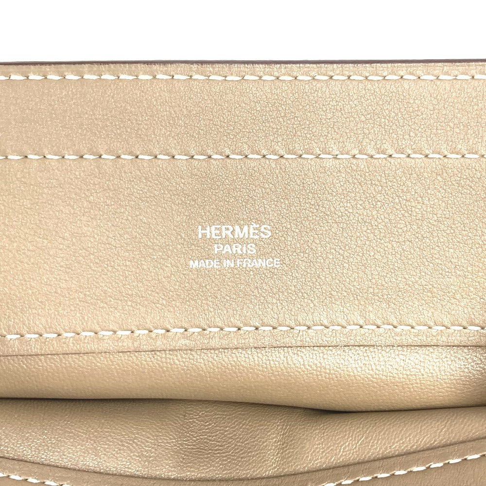 HERMES Sac Aline Mini Sac Aline Mini Pochette Crossbody Bag Shoulder Bag Leather Unisex Etoupe Gray