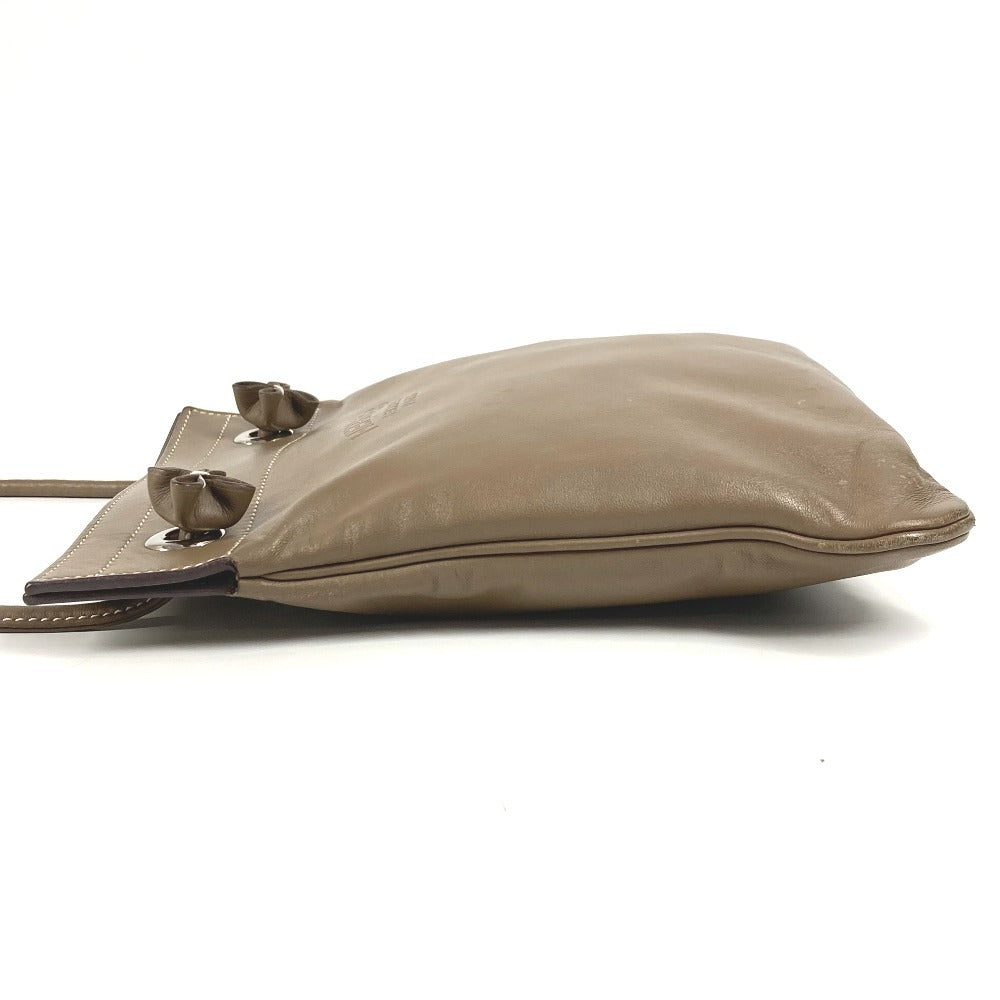 HERMES Sac Aline Mini Sac Aline Mini Pochette Crossbody Bag Shoulder Bag Leather Unisex Etoupe Gray