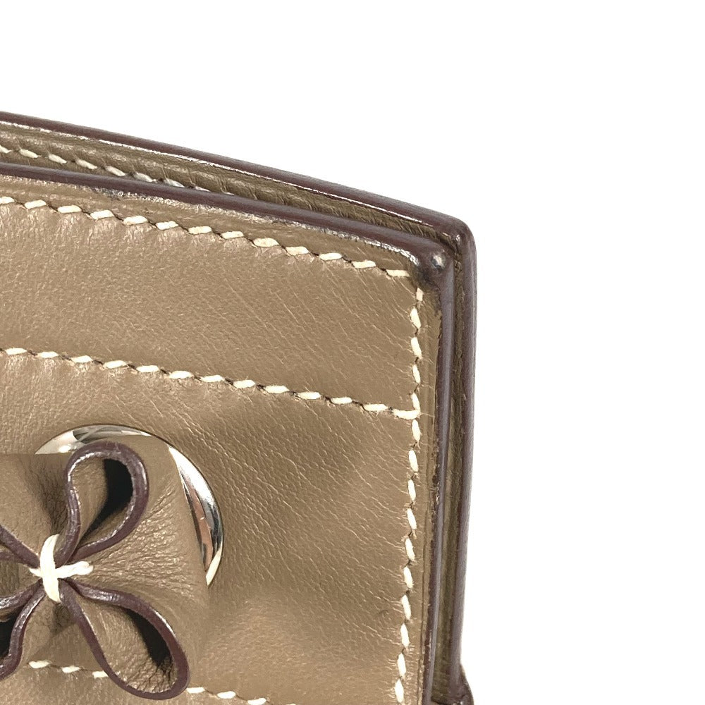 HERMES Sac Aline Mini Sac Aline Mini Pochette Crossbody Bag Shoulder Bag Leather Unisex Etoupe Gray