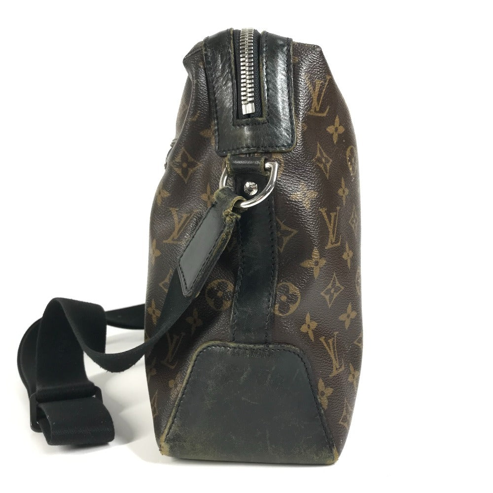 LOUIS VUITTON M40387 モノグラムマカサー トーレス 斜め掛け カバン ショルダーバッグ モノグラムマカサーキャンバス メンズ ブラウン