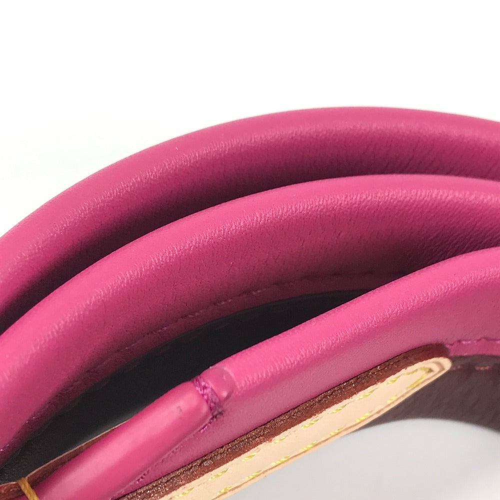 LOUIS VUITTON ショルダーストラップのみ ショルダーストラップ レザー レディース ピンク