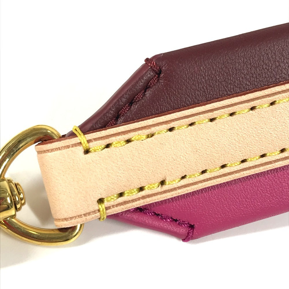 LOUIS VUITTON ショルダーストラップのみ ショルダーストラップ レザー レディース ピンク