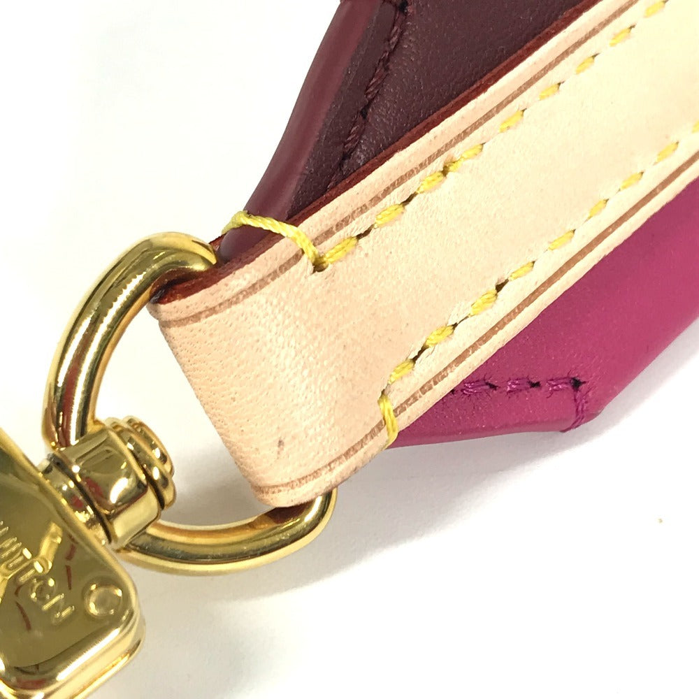 LOUIS VUITTON ショルダーストラップのみ ショルダーストラップ レザー レディース ピンク