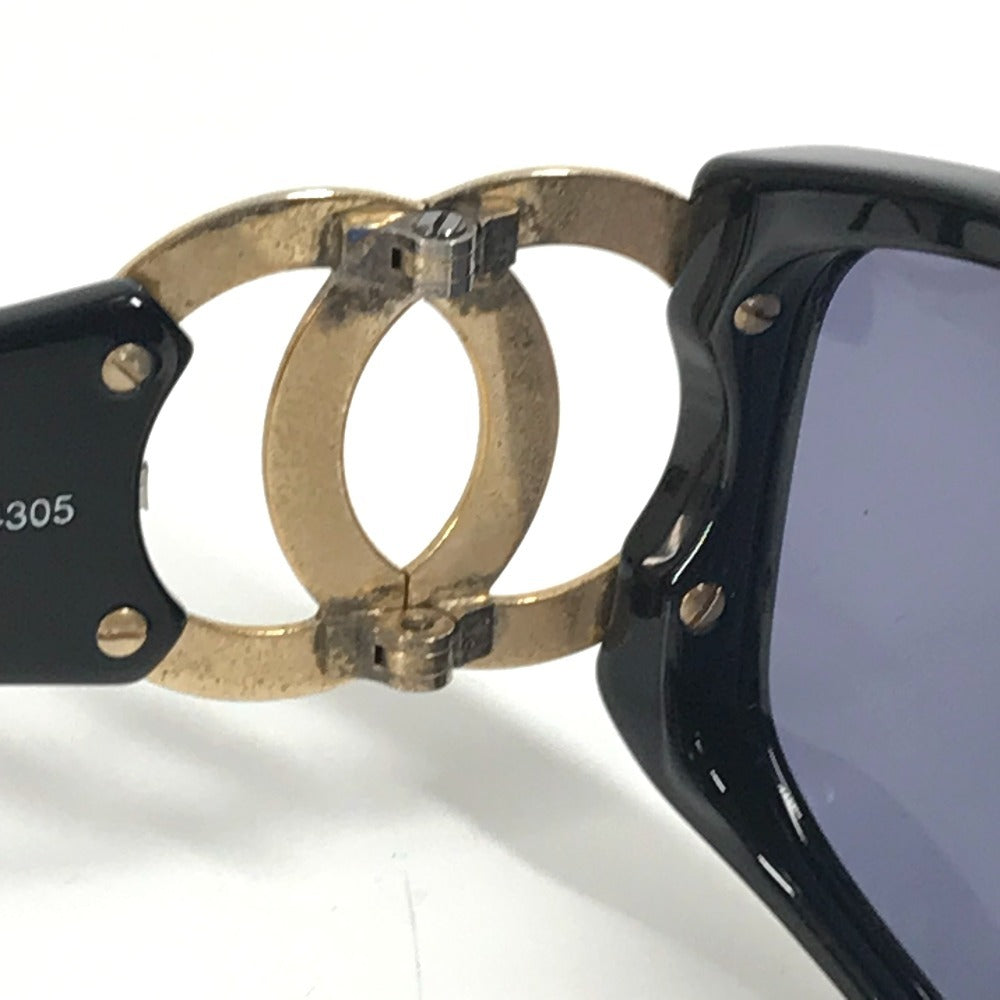 CHANEL 02461 ヴィンテージ CC ココマーク ロゴ めがね メガネ アイウェア 眼鏡 サングラス プラスチック レディース ブラック