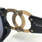 CHANEL 02461 ヴィンテージ CC ココマーク ロゴ めがね メガネ アイウェア 眼鏡 サングラス プラスチック レディース ブラック