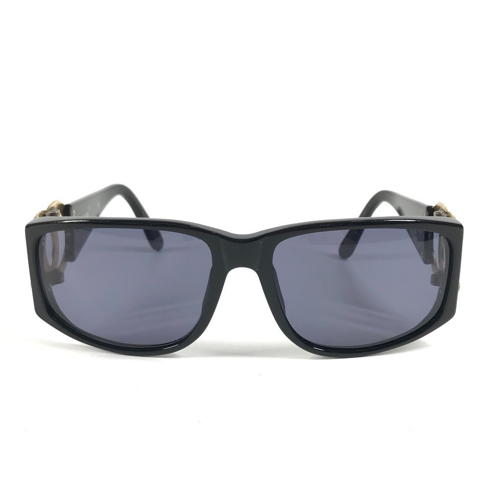 CHANEL 02461 ヴィンテージ CC ココマーク ロゴ めがね メガネ アイウェア 眼鏡 サングラス プラスチック レディース ブラック