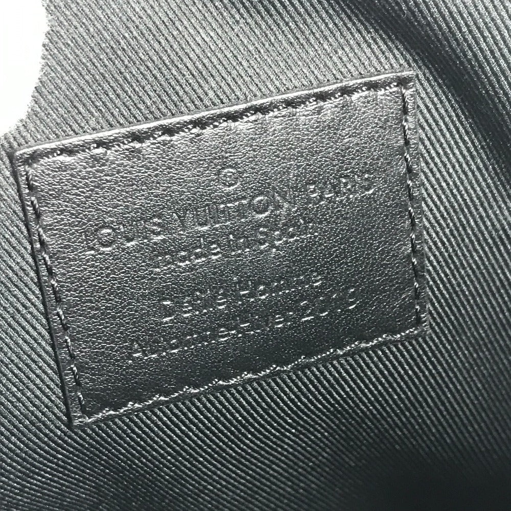 LOUIS VUITTON M30332 タイガ レインボー ダヌーブ・メッセンジャー カバン 斜め掛け ポシェット ショルダーバッグ タイガレザー ユニセックス ブラック