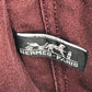 HERMES Half Leather Foulet PM Tote Bag, Leather/Canvas, Unisex, Wine Red