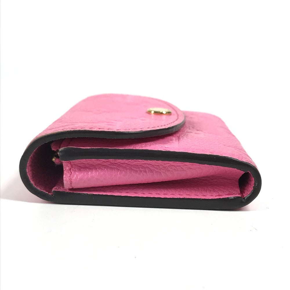 LOUIS VUITTON M82485 モノグラムアンプラント ポルトモネロザリ コンパクトウォレット 財布 2つ折り財布 モノグラムアンプラントレザー レディース ローズロリポップ ピンク