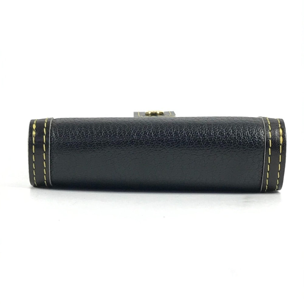 LOUIS VUITTON M91828 スハリ コンパクトジップ 2つ折り財布 スハリレザー ユニセックス ノワール ブラック