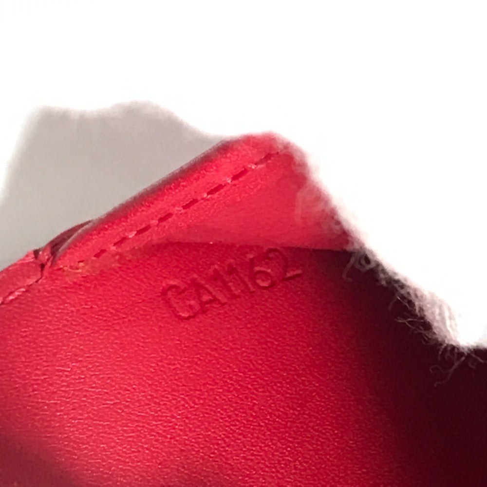 LOUIS VUITTON M91518 モノグラムヴェルニ 草間彌生コラボ アジェンダPM システム手帳 ステーショナリー ドット 水玉 手帳カバー モノグラムヴェルニ レディース レッド