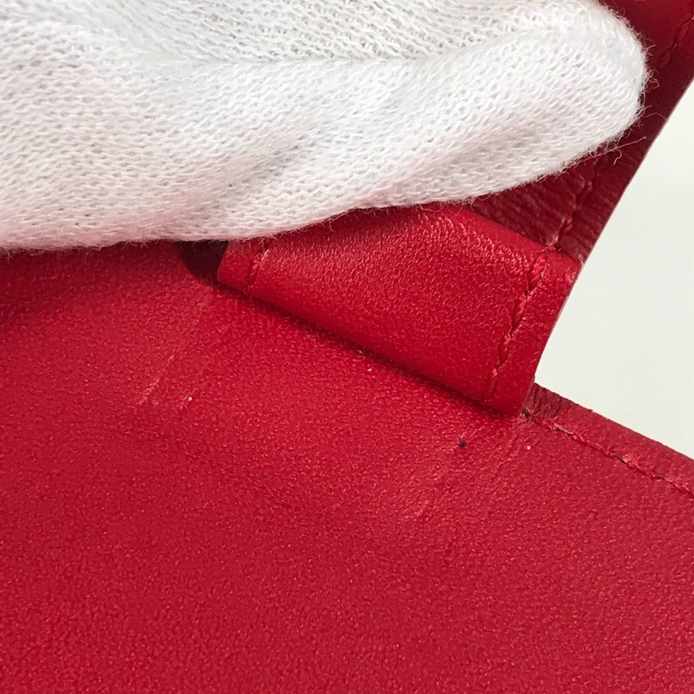 LOUIS VUITTON M91518 モノグラムヴェルニ 草間彌生コラボ アジェンダPM システム手帳 ステーショナリー ドット 水玉 手帳カバー モノグラムヴェルニ レディース レッド