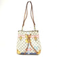 LOUIS VUITTON N41066 ダミエアズール サマートランク ネオノエ カバン 2WAYバッグ 斜め掛け 巾着 ばけつ型 ショルダーバッグ ダミエアズールキャンバス レディース ホワイト
