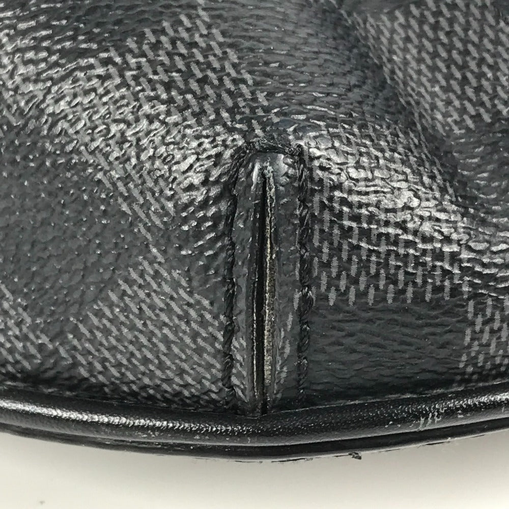 LOUIS VUITTON M56610 エピ ダミエグラフィット バムバッグ カバン クロス ショルダーバッグ ボディバッグ エピレザー ユニセックス ブラック