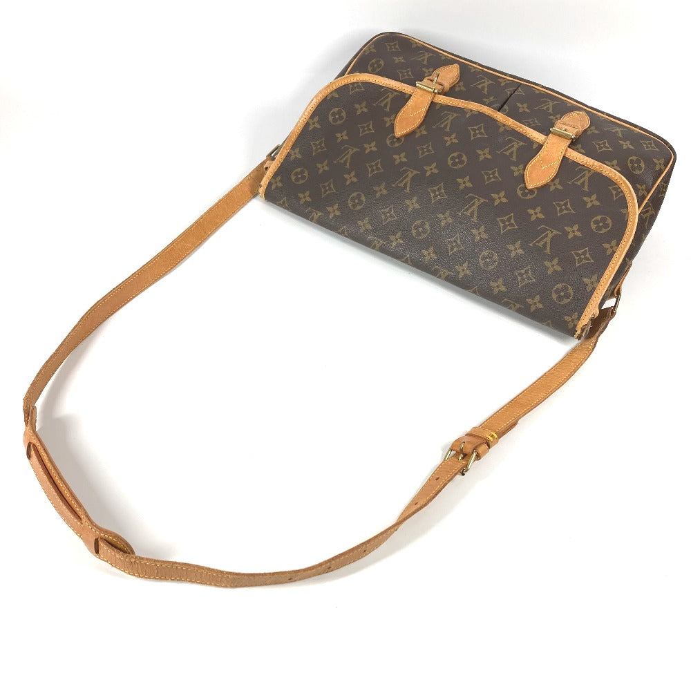 LOUIS VUITTON M42247 モノグラム ジベシエール MM ジベシエールMM カバン メッセンジャーバッグ 斜め掛け ショルダーバッグ モノグラムキャンバス ユニセックス ブラウン