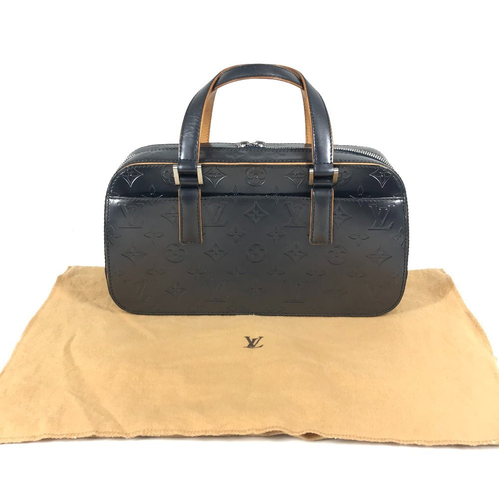 LOUIS VUITTON M55175 モノグラムマット シェルトン カバン ミニボストンバッグ ハンドバッグ モノグラムマットレザー レディース ネイビー