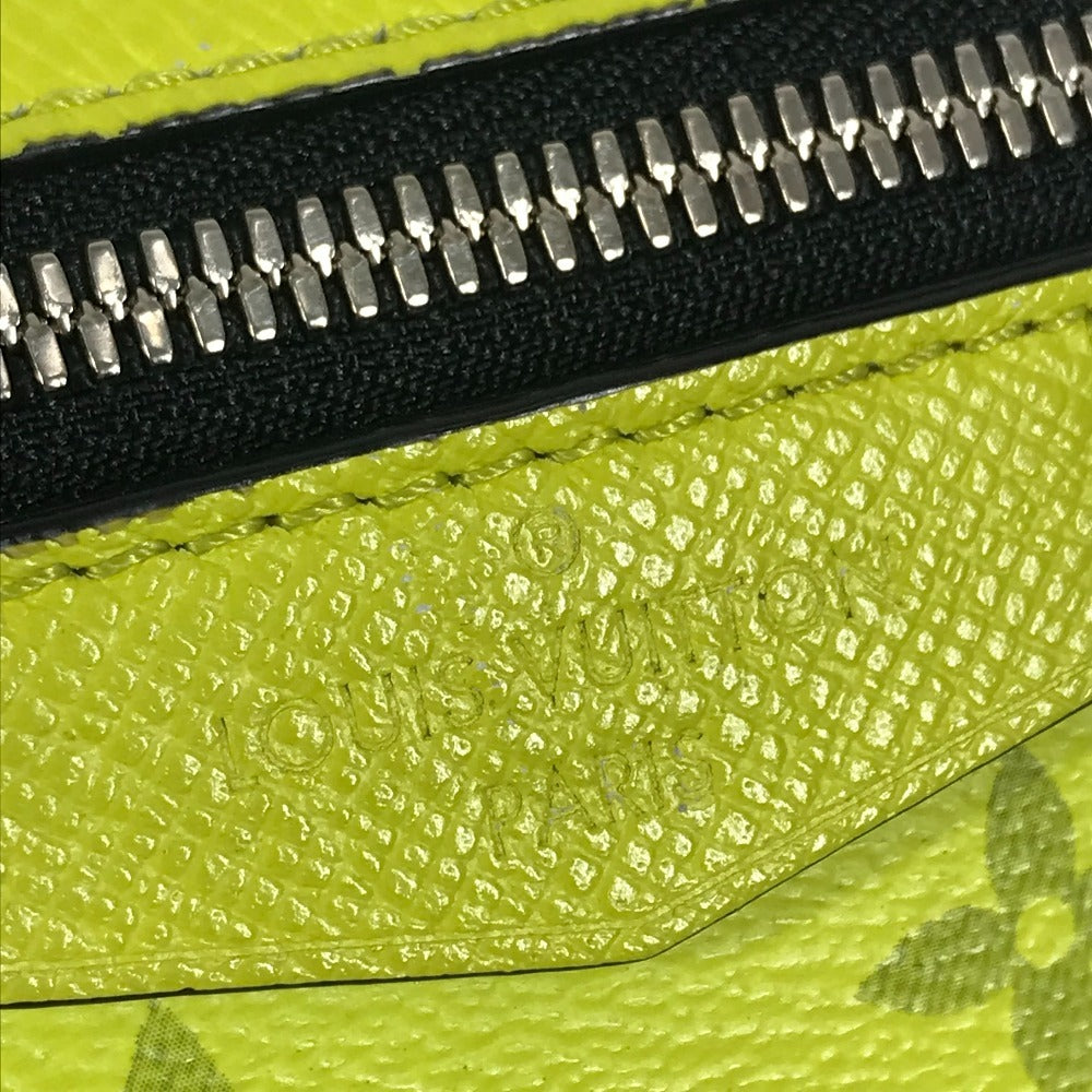 LOUIS VUITTON M30239 タイガラマ アウトドアメッセンジャーPM カバン クロス ショルダーバッグ ボディバッグ タイガレザー ユニセックス イエロー