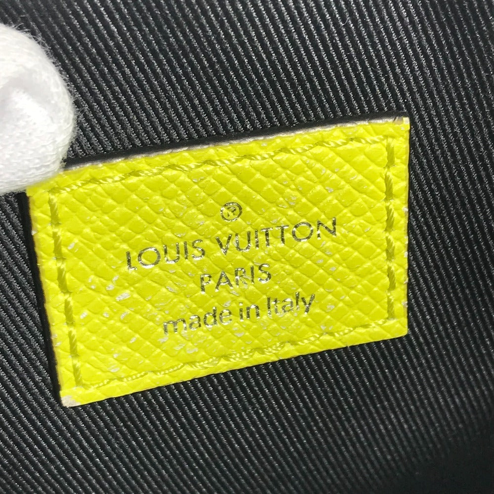 LOUIS VUITTON M30239 タイガラマ アウトドアメッセンジャーPM カバン クロス ショルダーバッグ ボディバッグ タイガレザー ユニセックス イエロー