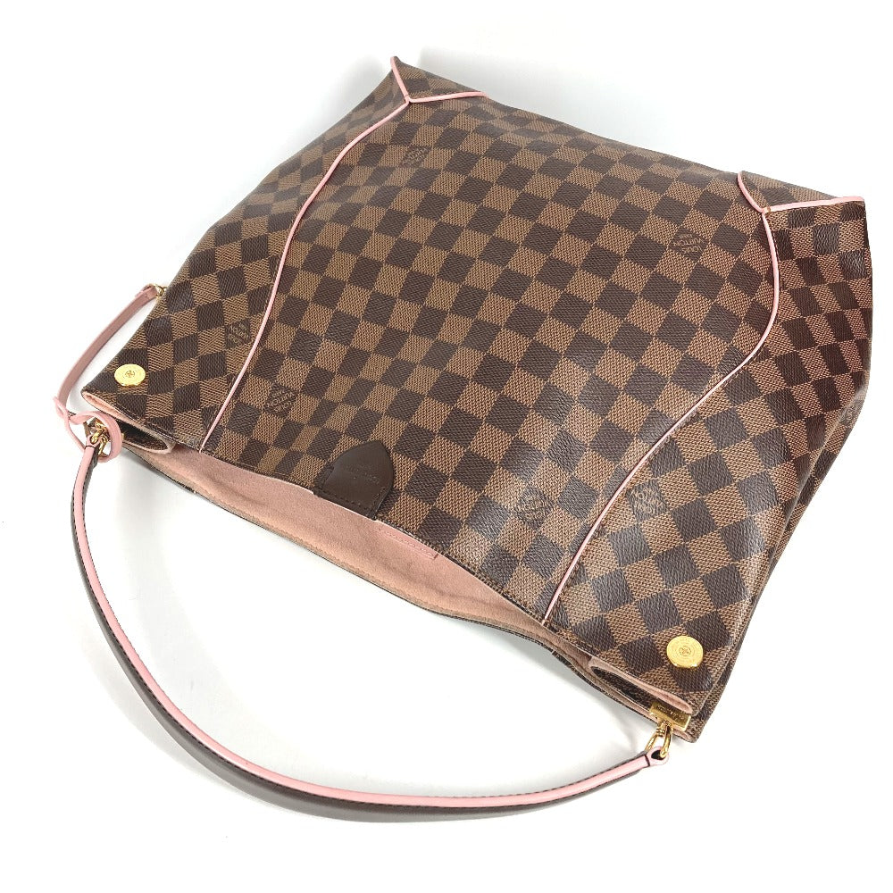 LOUIS VUITTON N41556 ダミエ カイサホーボー カイサ・ホーボー カバン 肩掛け ショルダーバッグ ダミエキャンバス ユニセックス エベヌ ブラウン