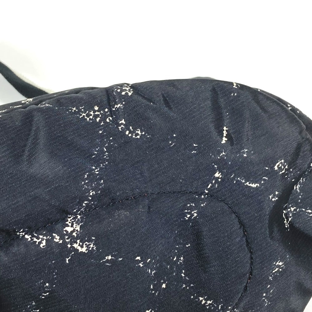 CHANEL 旧トラベルライン ペットバッグ カバン ドッグ 犬 ワンちゃん ショルダーバッグ ナイロン レディース ブラック