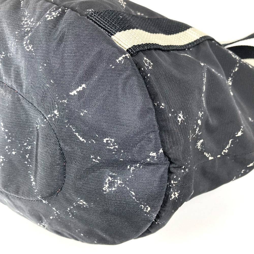 CHANEL 旧トラベルライン ペットバッグ カバン ドッグ 犬 ワンちゃん ショルダーバッグ ナイロン レディース ブラック