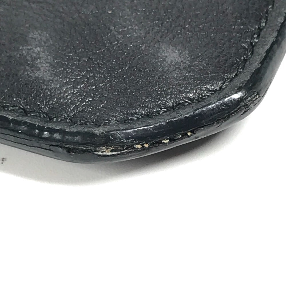 Salvatore Ferragamo ヴィンテージ ロゴ ストラップ付き カバン ポーチ セカンドバッグ クラッチバッグ レザー メンズ ブラック