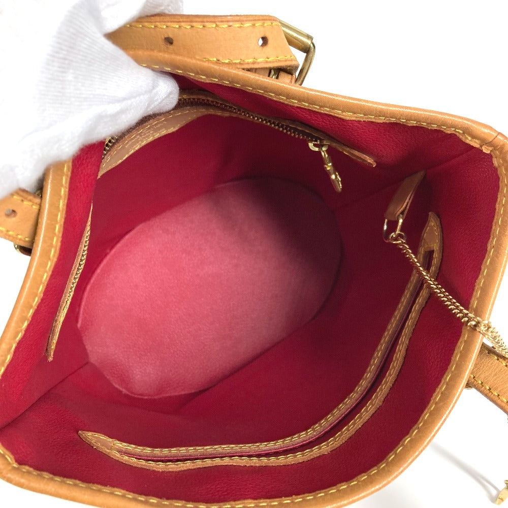 LOUIS VUITTON M95012 モノグラムチェリー 村上隆 バケットPM バケット PM カバン 肩掛け トートバッグ バケツ ショルダーバッグ モノグラムキャンバス ユニセックス ブラウン