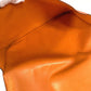 HERMES Dogon Meeting กระเป๋าเอกสาร กระเป๋าคลัตช์ ฝาพับ หนัง Taurillon Clemence Unisex สีส้ม