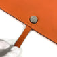 HERMES ドゴン ミーティング ドゴンミーティング カバン ポーチ 書類バッグ セカンドバッグ フラップ ポーチ クラッチバッグ トリヨンクレマンス ユニセックス オレンジ