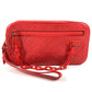 LOUIS VUITTON M53555 Monogram Empreinte Pochette Volga Chain Bag with Strap, Pouch, Clutch Bag, Monogram Empreinte Leather, Unisex, Red