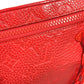 LOUIS VUITTON M53555 Monogram Empreinte Pochette Volga Chain Bag with Strap, Pouch, Clutch Bag, Monogram Empreinte Leather, Unisex, Red