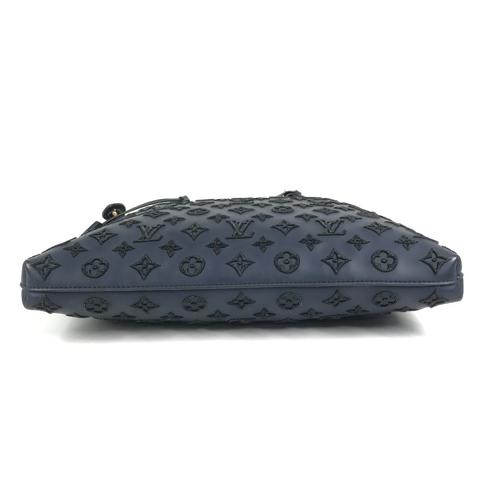 LOUIS VUITTON M93972 モノグラムラバー ロックイット ヴェルティカル ロックイットヴェルティカル トートバッグ カバン ハンドバッグ レディース ブルー