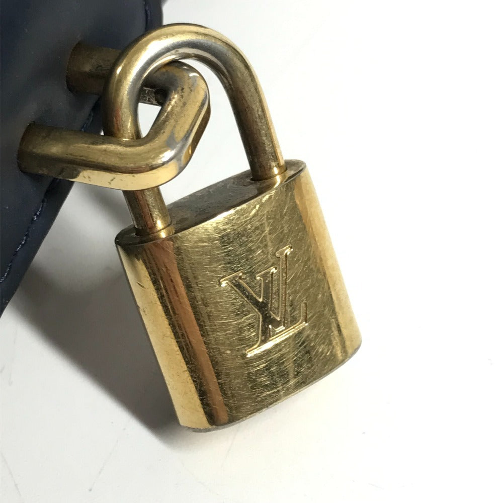 LOUIS VUITTON M93972 モノグラムラバー ロックイット ヴェルティカル ロックイットヴェルティカル トートバッグ カバン ハンドバッグ レディース ブルー