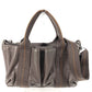 HERMES Caravan Horizontal PM with Orange Stitching, 2-Way Shoulder/Handbag, Brown Leather, for Women