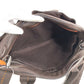 HERMES Caravan Horizontal PM with Orange Stitching, 2-Way Shoulder/Handbag, Brown Leather, for Women