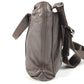 HERMES Caravan Horizontal PM with Orange Stitching, 2-Way Shoulder/Handbag, Brown Leather, for Women
