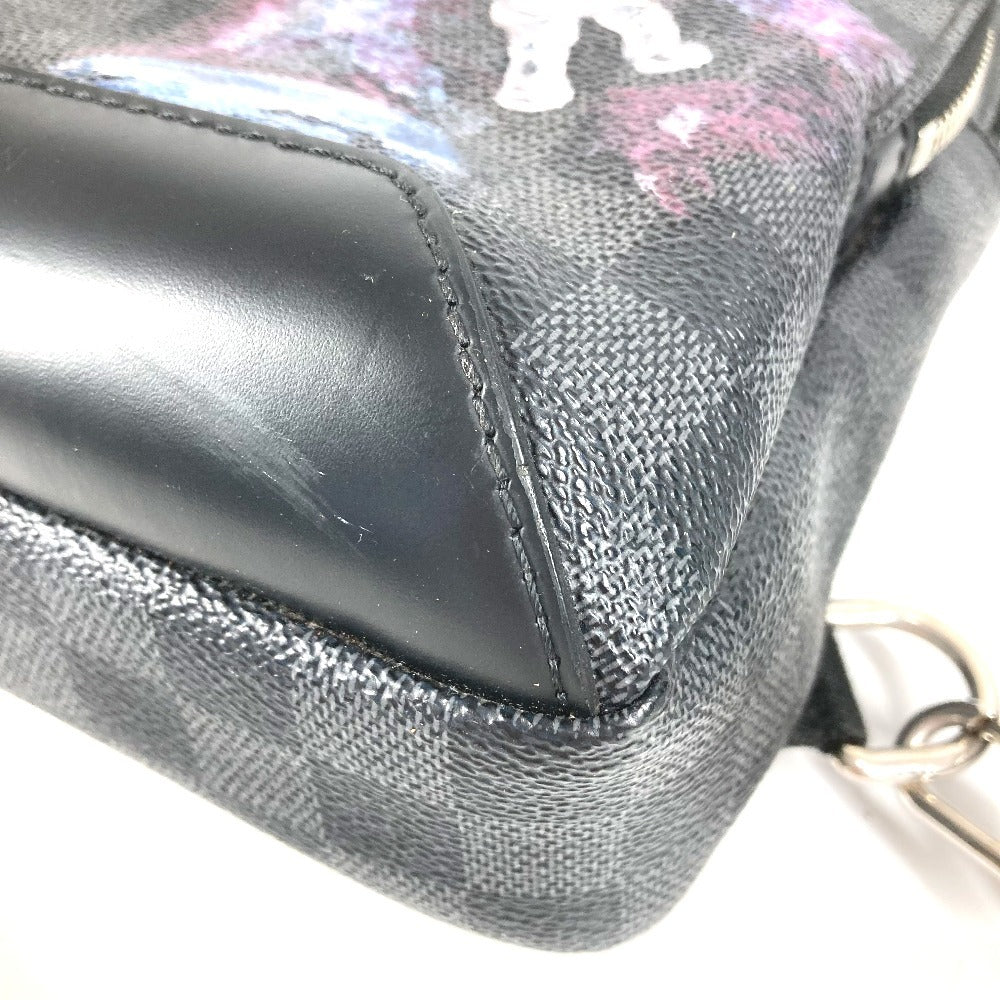 LOUIS VUITTON N41719 ダミエグラフィット アヴェニュー・スリングバッグ カバン ショルダーバッグ ボディバッグ ダミエグラフィットキャンバス ユニセックス ブラック