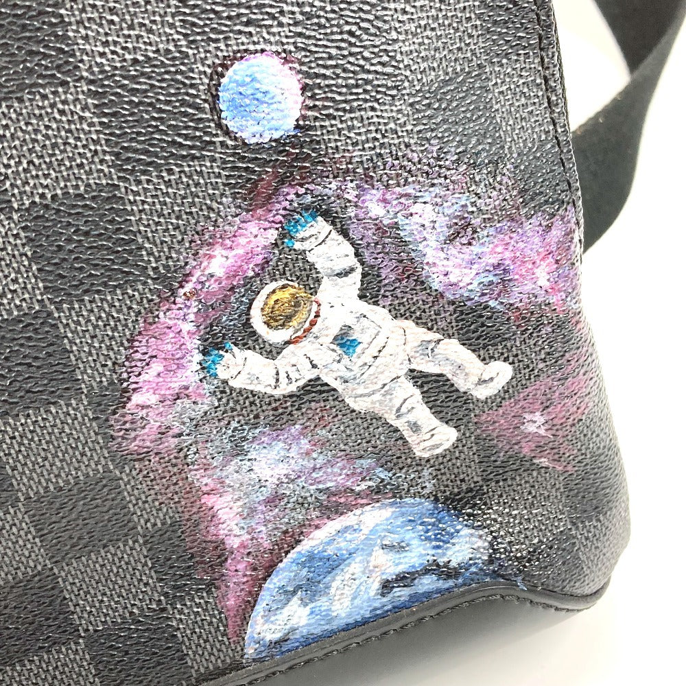LOUIS VUITTON N41719 ダミエグラフィット アヴェニュー・スリングバッグ カバン ショルダーバッグ ボディバッグ ダミエグラフィットキャンバス ユニセックス ブラック